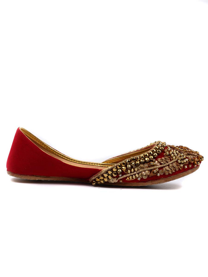 Red Women Fancy Khussa