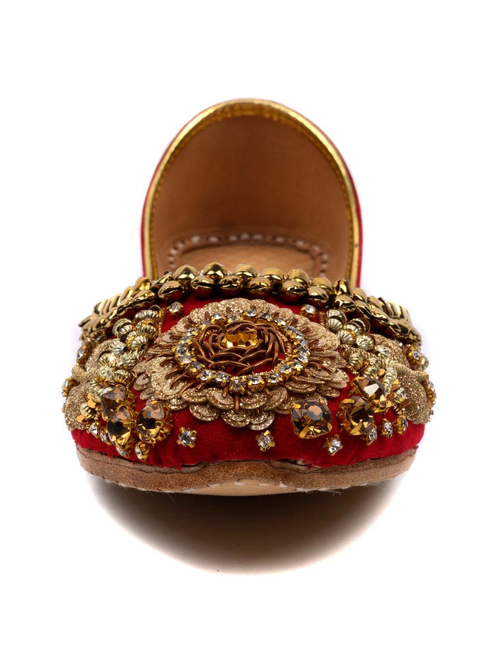 Red Women Fancy Khussa