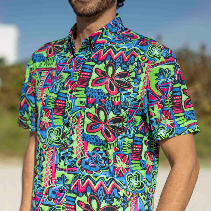 RSVLTS RSVLTS Short Sleeve Shirt Reef Riot – KUNUFLEX Short Sleeve Shirt