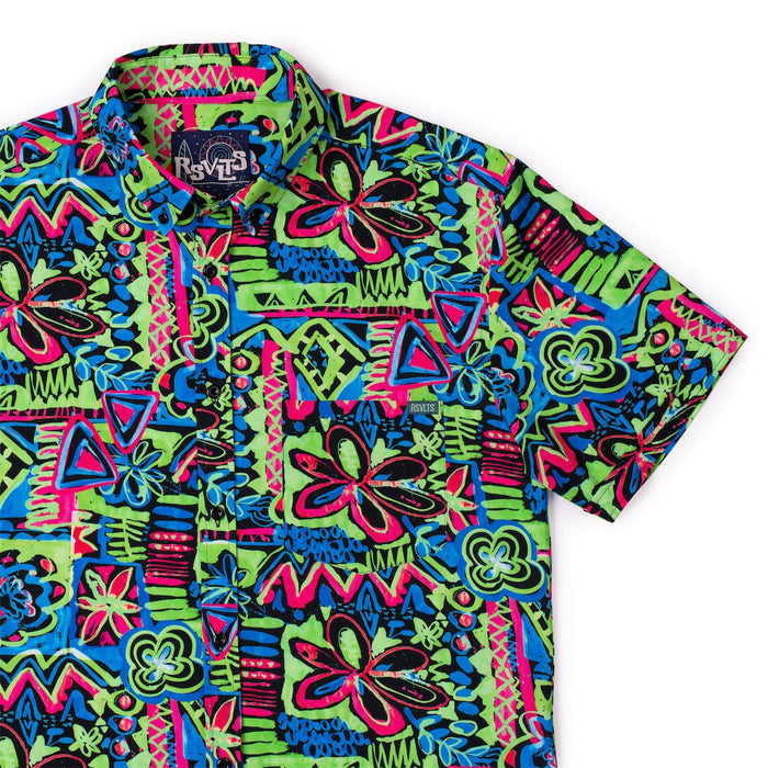 RSVLTS XS RSVLTS Short Sleeve Shirt Reef Riot – KUNUFLEX Short Sleeve Shirt