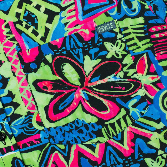 RSVLTS RSVLTS Short Sleeve Shirt Reef Riot – KUNUFLEX Short Sleeve Shirt