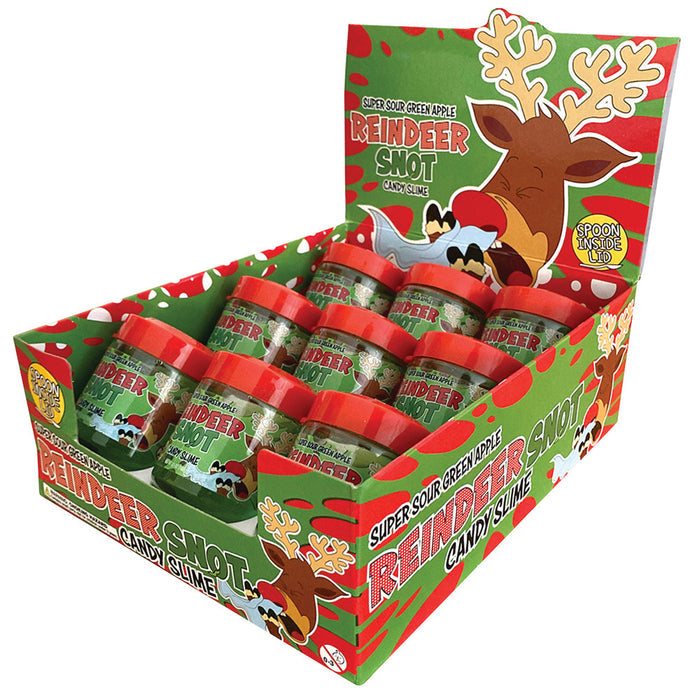 Reindeer Snot Candy Slime Jar - 9 Count