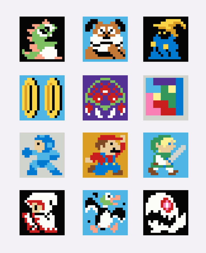 Retro Gaming Revival Quilt a Long Block 11 - Hunting Duck