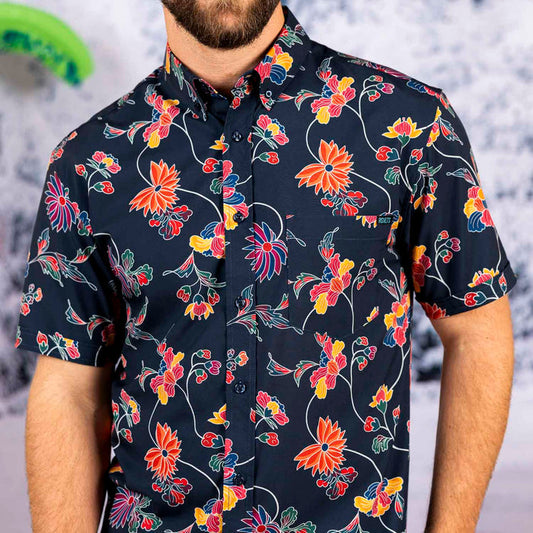 RSVLTS RSVLTS Short Sleeve Shirt Retro Vines – KUNUFLEX Short Sleeve Shirt Retro Vines – KUNUFLEX Short Sleeve Shirt