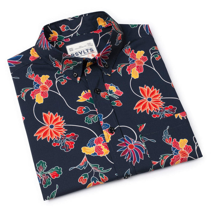 RSVLTS RSVLTS Short Sleeve Shirt Retro Vines – KUNUFLEX Short Sleeve Shirt Retro Vines – KUNUFLEX Short Sleeve Shirt