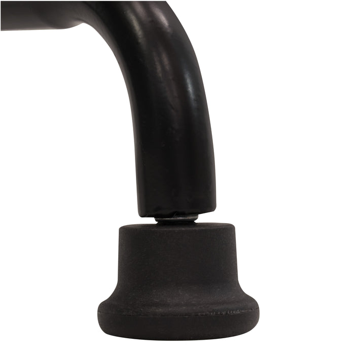 Retro Wood Seat (13.75" Diameter) and Metal Height Adjustable Swivel Stool with Foot Ring for Home or Art Studio Rustic Oak-13307
