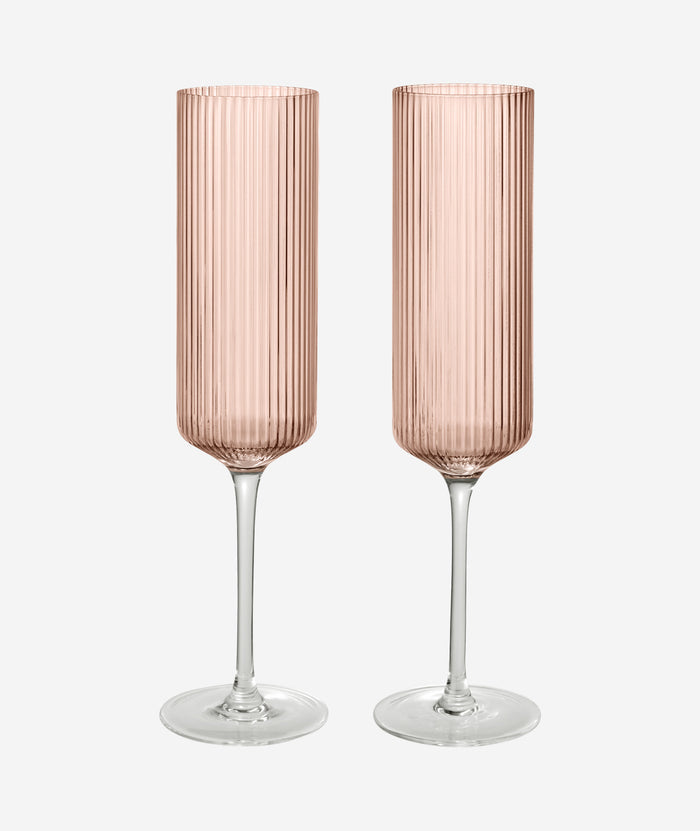 Ripple Champagne Flutes Set/2 - More Options