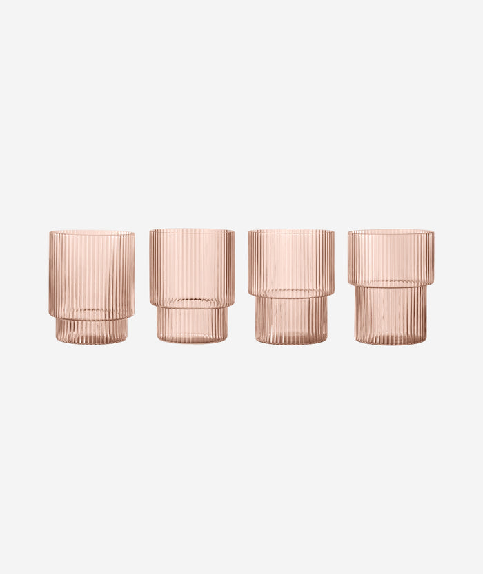Ripple Glasses Set/4 - More Options - BEAM