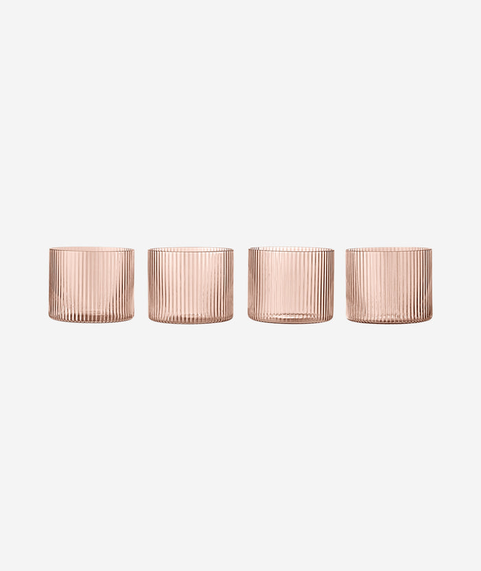 Ripple Low Glasses Set/4 - More Options