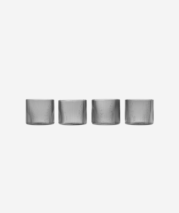 Ripple Low Glasses Set/4 - More Options - BEAM