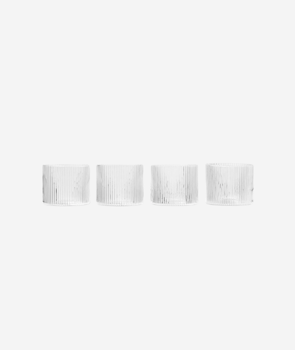 Ripple Low Glasses Set/4 - More Options - BEAM