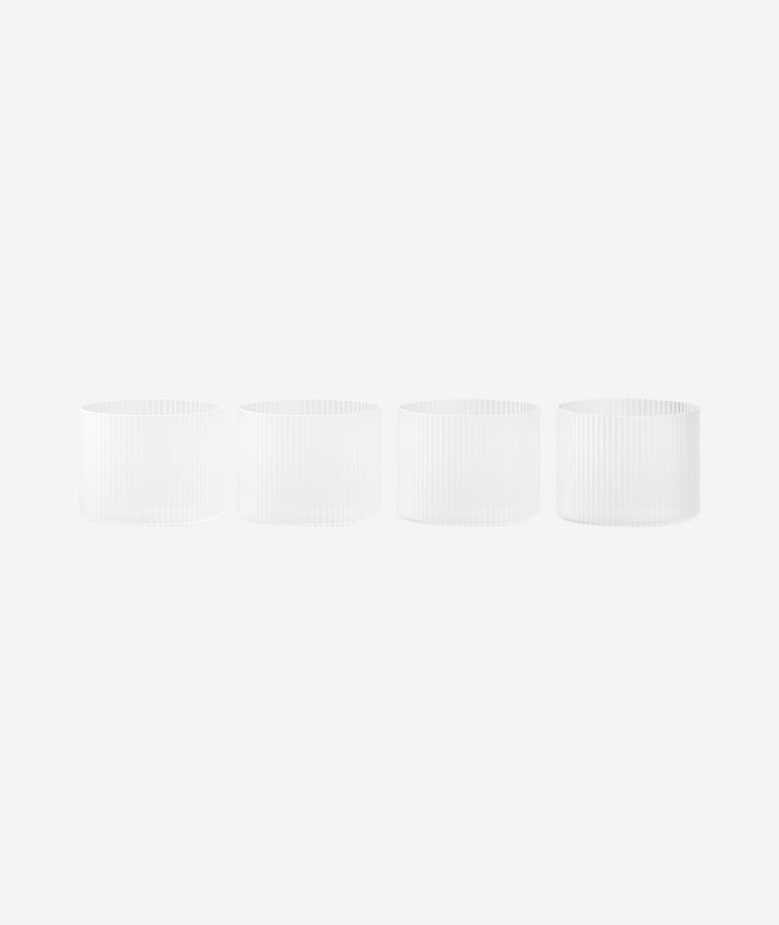 Ripple Low Glasses Set/4 - More Options - BEAM