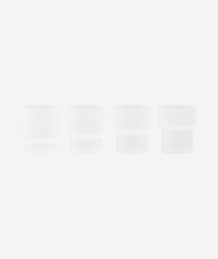 Ripple Small Glasses Set/4 - More Options - BEAM