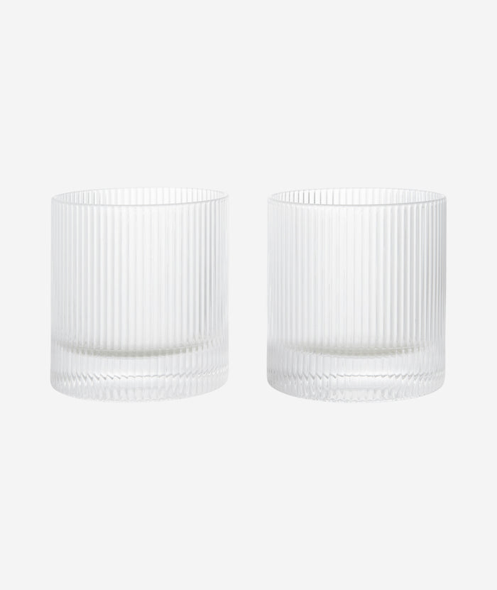 Ripple Tumbler Glasses Set/2 - More Options - BEAM