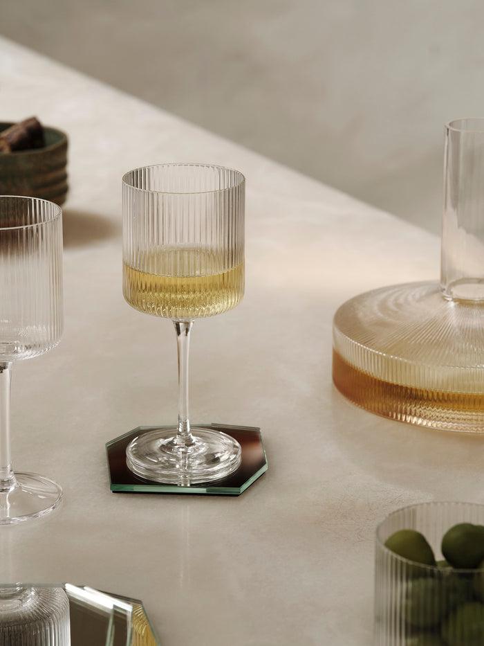 Ripple White Wine Glass Set/2 - More Options - BEAM