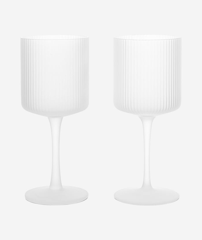 Ripple White Wine Glass Set/2 - More Options - BEAM