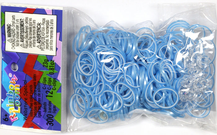 RL Band (Pearl 300) Turquoise Blue & White