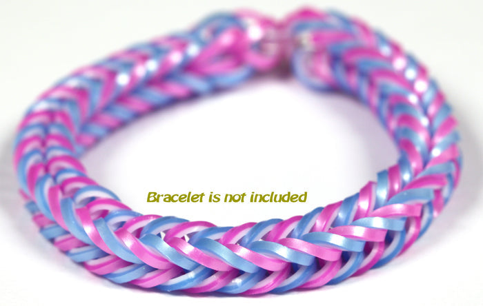 RL Band (Pearl 300) Turquoise Blue & White