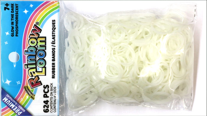 RL Band (Premium) White Glow in the Dark