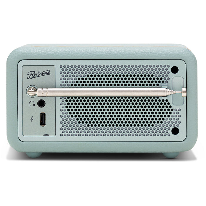 Roberts Revival Petite 2 DAB DAB+ Bluetooth Rechargeable Digital Radio Duck Egg Duck Egg