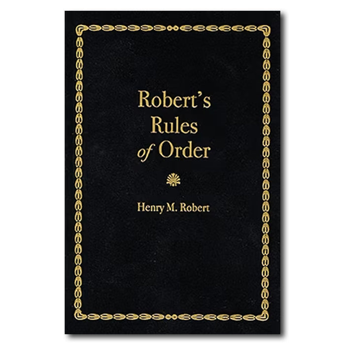 Robert's Rules of Order