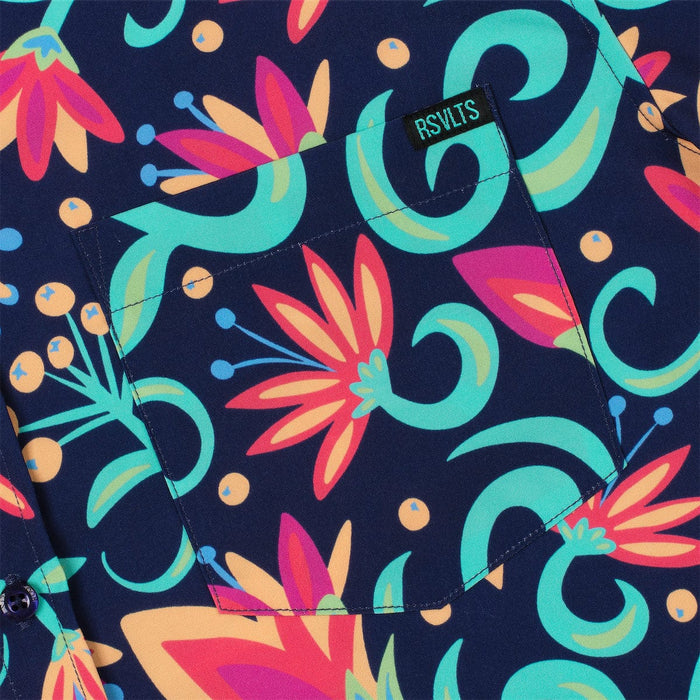 RSVLTS RSVLTS Short Sleeve Shirt Neon Bloom – KUNUFLEX Short Sleeve Shirt Neon Bloom – KUNUFLEX Short Sleeve Shirt