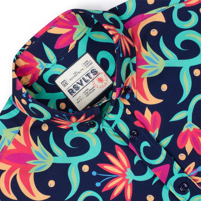 RSVLTS RSVLTS Short Sleeve Shirt Neon Bloom – KUNUFLEX Short Sleeve Shirt Neon Bloom – KUNUFLEX Short Sleeve Shirt
