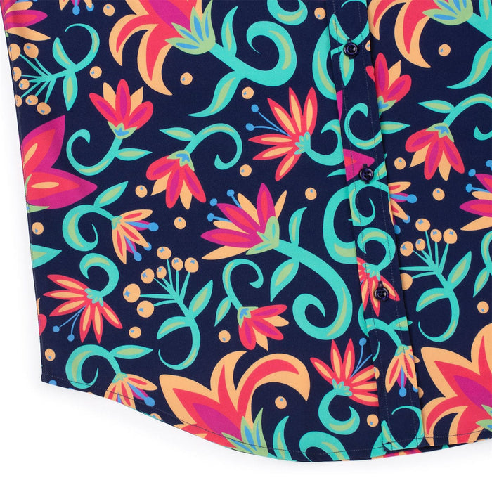 RSVLTS RSVLTS Short Sleeve Shirt Neon Bloom – KUNUFLEX Short Sleeve Shirt Neon Bloom – KUNUFLEX Short Sleeve Shirt