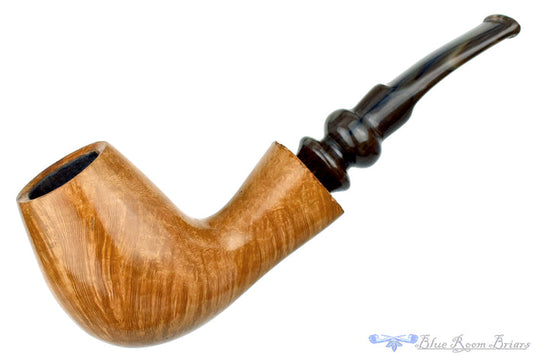Blue Room Briars is proud to present this Ron Smith Pipe "Ricardo" Bent Egg