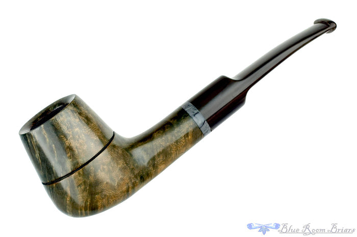 Blue Room Briars is proud to present this Ron Smith Pipe "Manny" Billiard Sitter with Acrylic