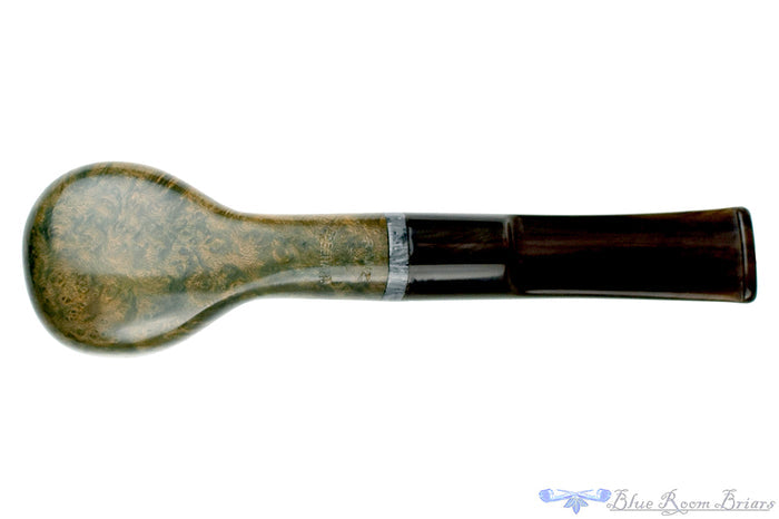 Blue Room Briars is proud to present this Ron Smith Pipe "Manny" Billiard Sitter with Acrylic