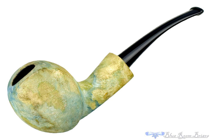 Blue Room Briars is proud to present this Ron Smith Pipe "Gabe" Blowfish with Driftwood Finish