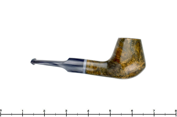 Blue Room Briars is proud to present this Ron Smith Pipe "Chris" Brandy with Autumn Camo Finish and Acrylic