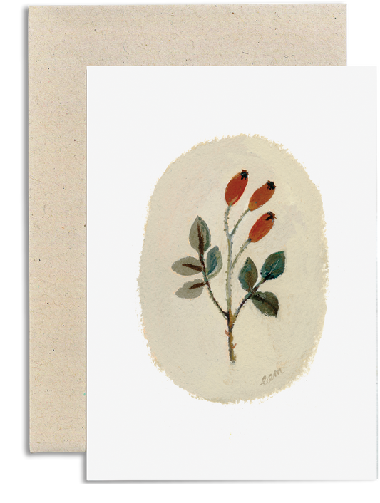 Rosehips card
