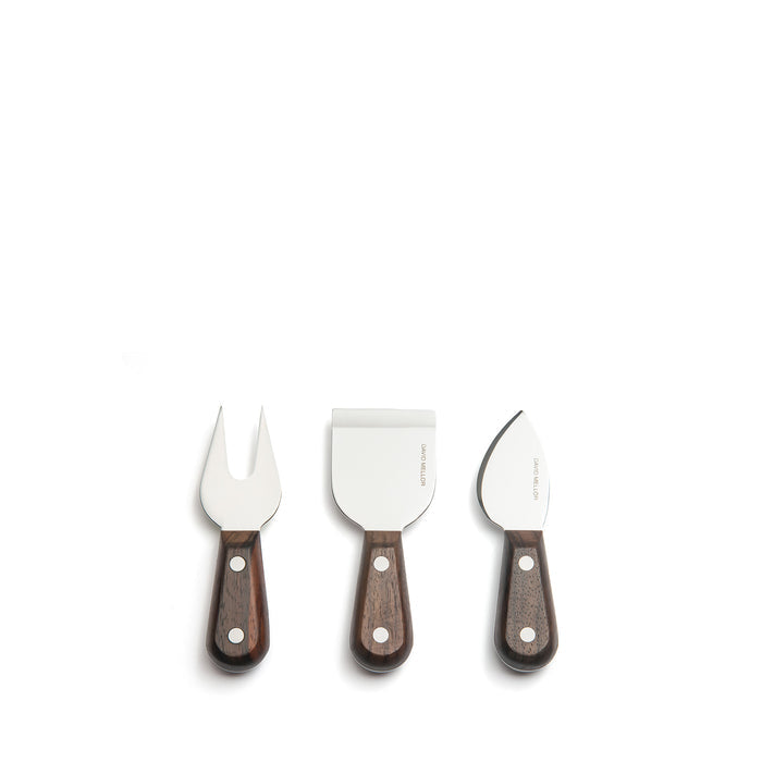 David Mellor Rosewood Cheese Knife Set
