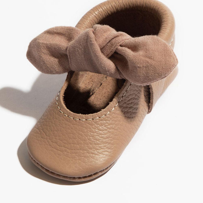 Rosewood Knotted Bow Mocc Knotted Bow Mocc Soft Sole