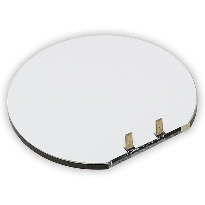 Round Semi-Circle Backlight LED - 50mm Diameter by The Pi Hut - The Pi Hut