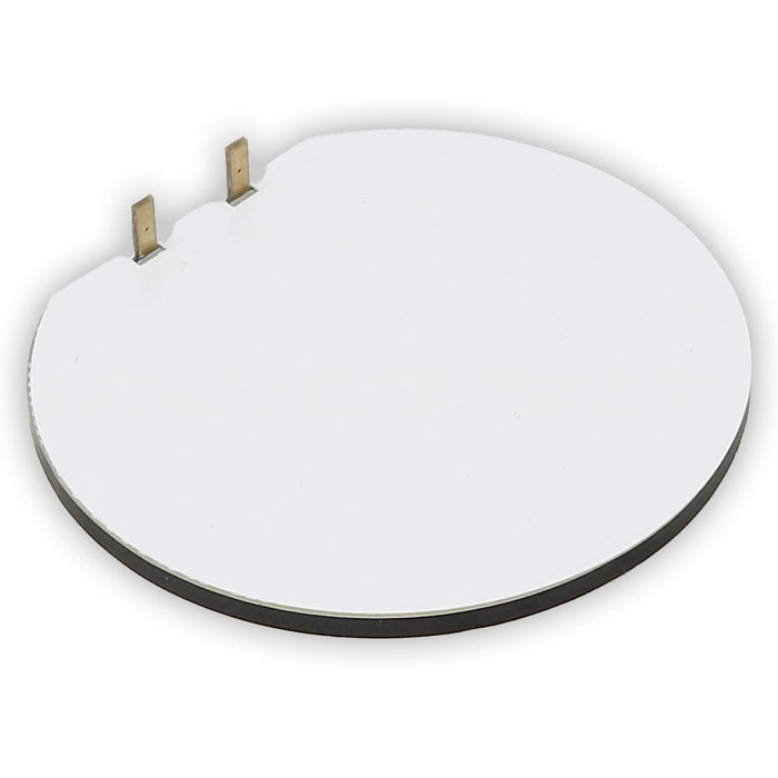 Round Semi-Circle Backlight LED - 50mm Diameter by The Pi Hut - The Pi Hut