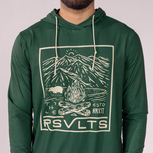 RSVLTS RSVLTS Performance Hoodie RSVLTS MTNS (Alpine Green) – Performance Hoodie RSVLTS MTNS (Alpine Green) – Performance Hoodie