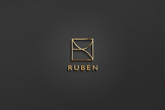 RUBEN - Name Logo Design | Instant Download | Premade Logo | Minimalist Design