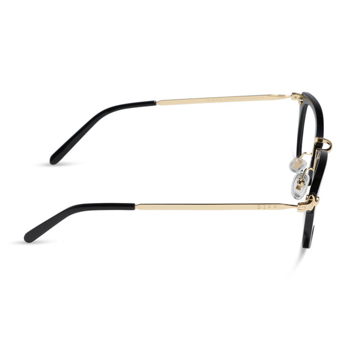 Rue Black  and clear prescription side