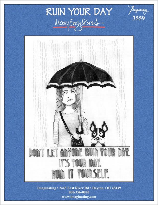 Ruin Your Day Counted Cross Stitch Leaflet