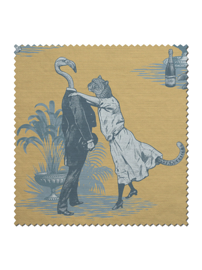 Safari Soirée 'Dandelion' Linen Sample