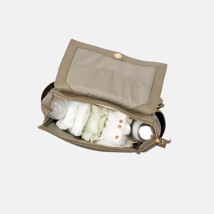 Sage Mini Classic Bag II Mini Classic Diaper Bag II Diaper Bag