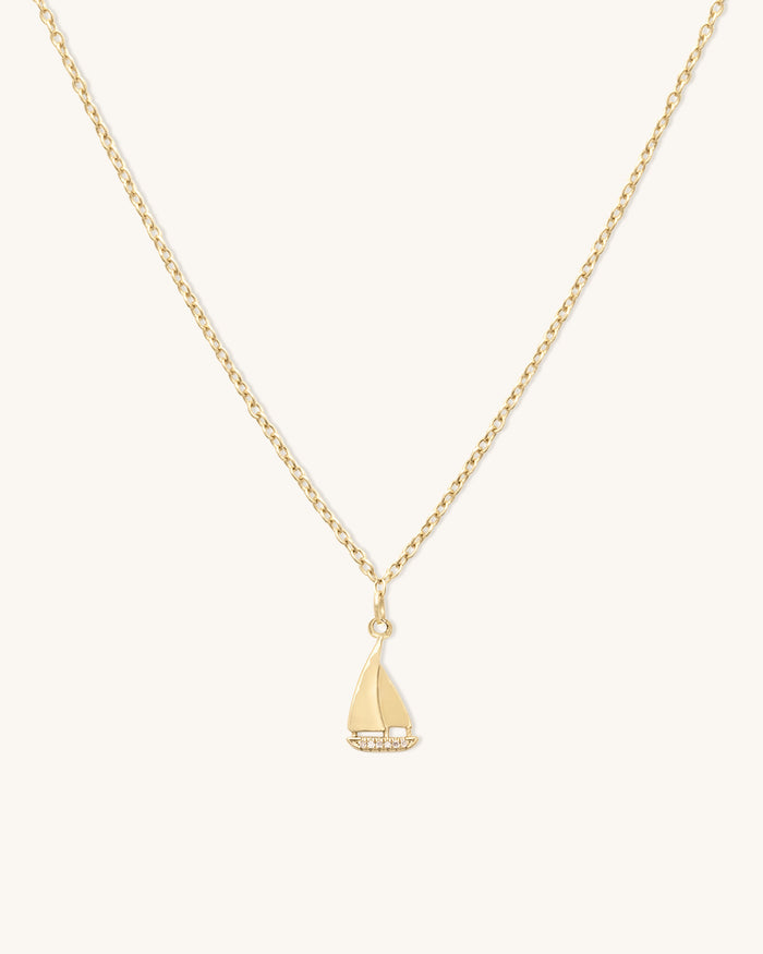 Sailboat Necklace