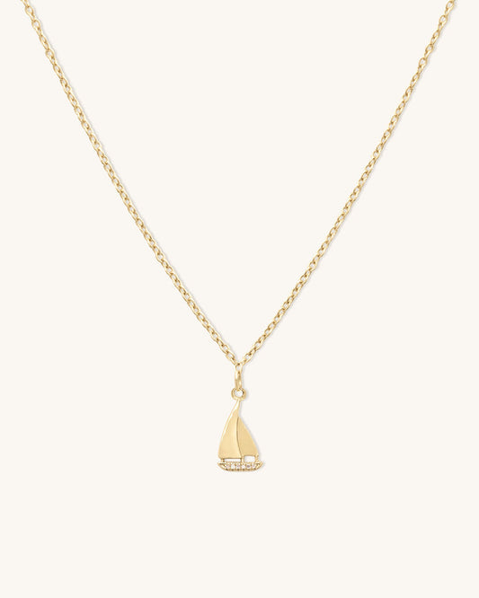 Sailboat Necklace