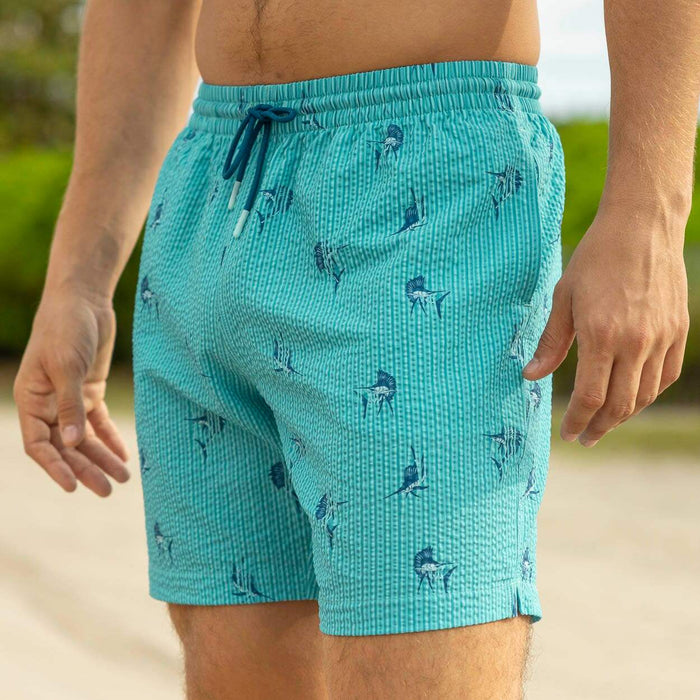 RSVLTS RSVLTS Hybrid Shorts Sailfish – Stretch Seersucker Hybrid Shorts