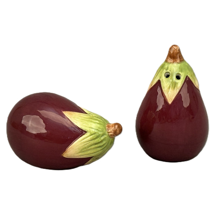 Salt & Pepper Shaker Set- Eggplant