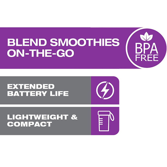 SALTON Portable Personal Blender Red - BL2045RD