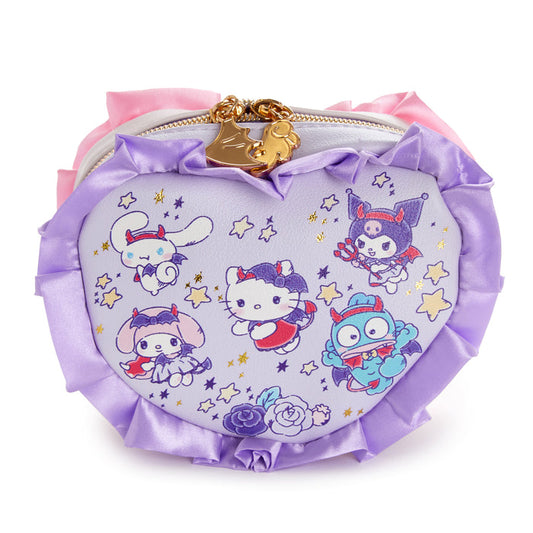 Sanrio Characters Mini Heart Zipper Pouch (Bright and Dark Angel Series) Bags Global Original